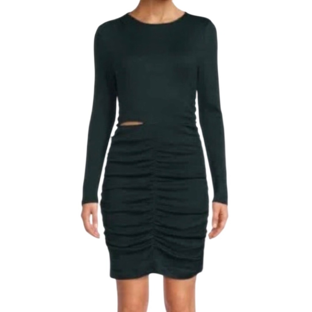 Walter Baker Gloriana Knitted Bodycon‎ Dress Women's SM Hunter Green Formal